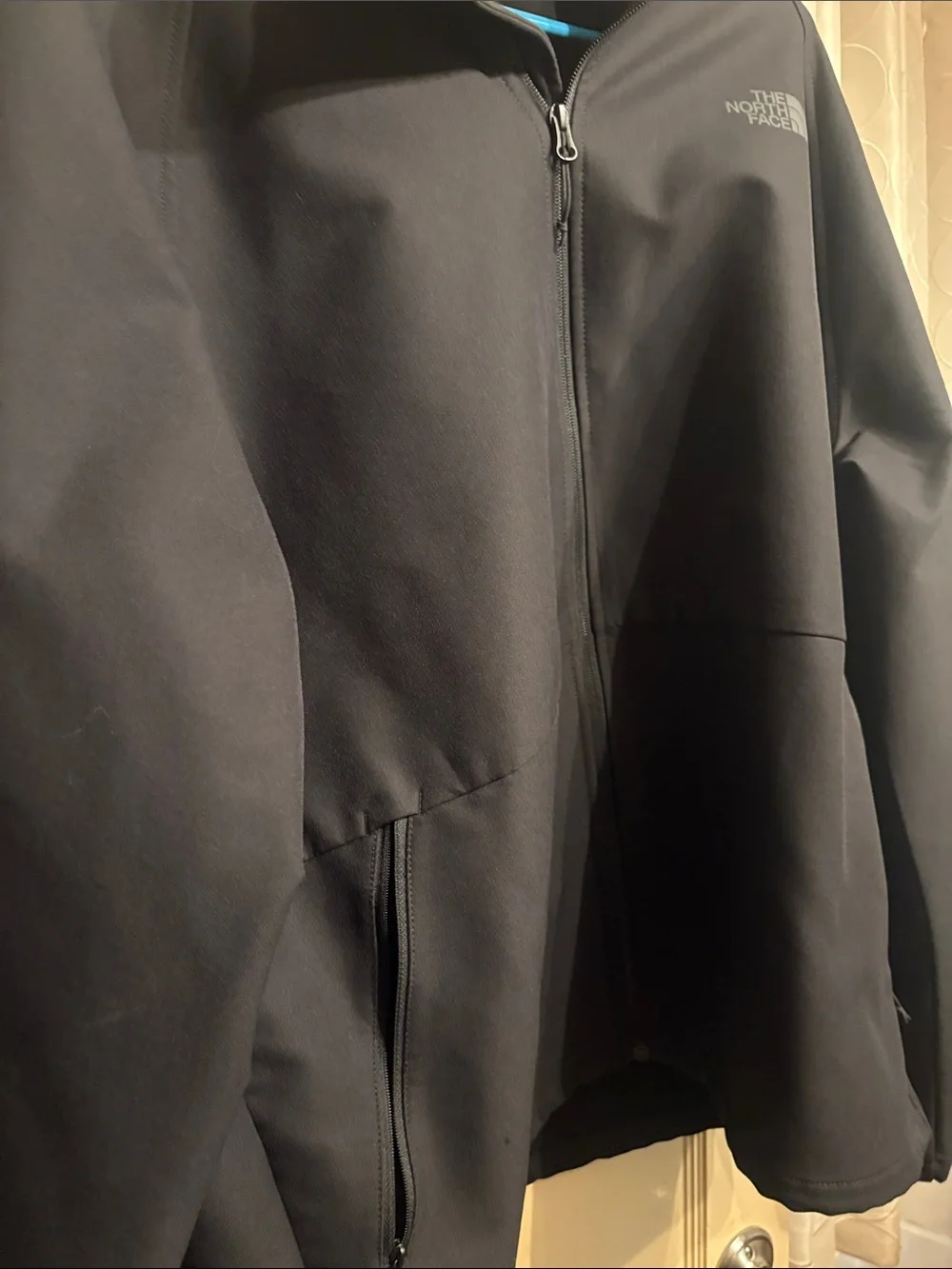 The North Face Black Softshell Performance Jacket Used
